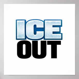 ICE OUT poster
