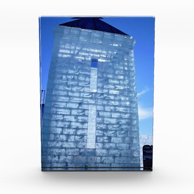 Ice Palace at Carnaval de Quebec, Canada Photo Block (Front)