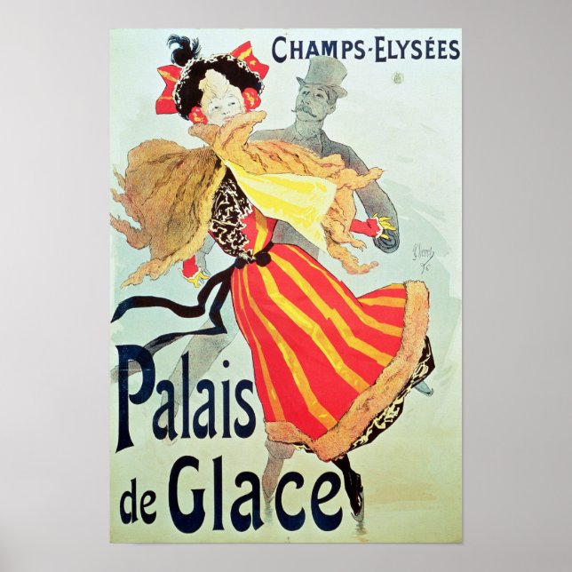 Ice Palace', Champs Elysees, Paris, 1893 Poster (Front)