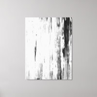 'Ice Pick' Black and White Abstract Art