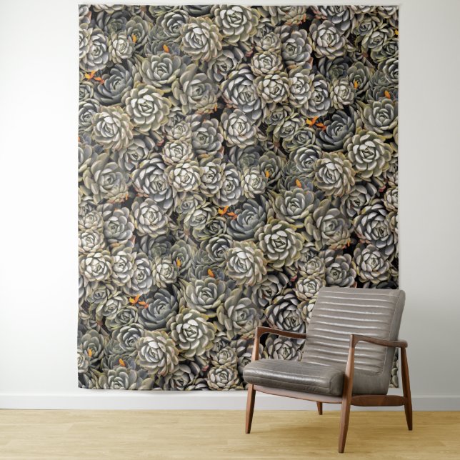 Ice plant mania tapestry (In Situ)