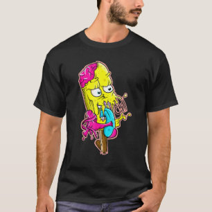 Ice Pop Angry Food T-Shirt