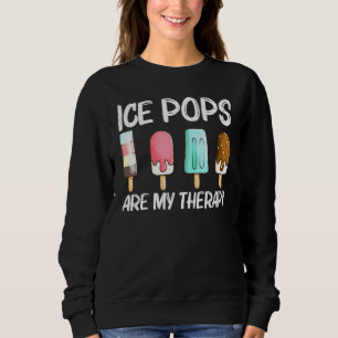 Ice Pop For Men Women Ice Cream Frozen Food 1 Sweatshirt