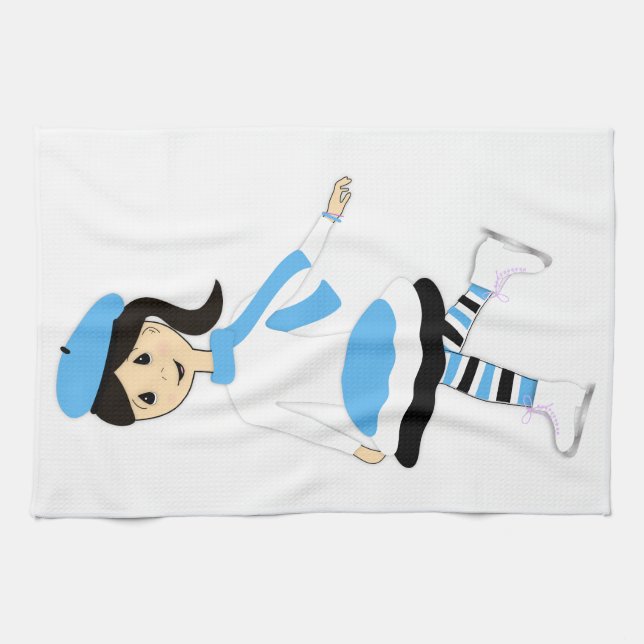 Ice Princess Tea Towel (Horizontal)