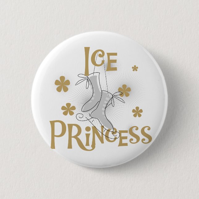 Ice Princess Tshirts and Gifts 6 Cm Round Badge (Front)