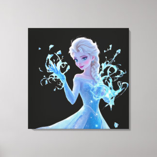 Ice Queen Magic Power Canvas Print