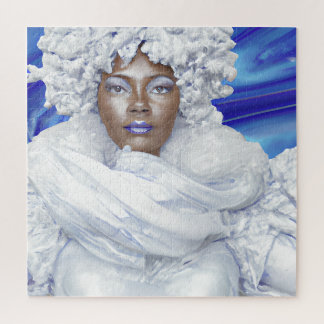 Ice Queen Melanin Women Black Girl Magic Sista Sis Jigsaw Puzzle