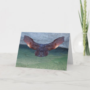 Ice Raptor Greeting Card