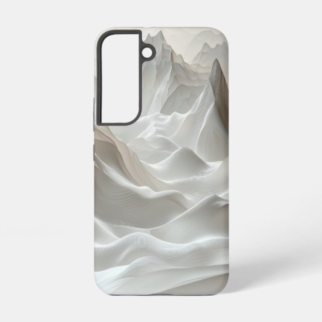 Ice Ridge Calm Phone Case (Back)