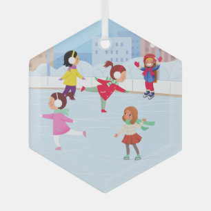 Ice Ring Christmas ornament