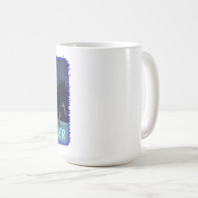 Ice Road Runner Coffee Mug (Front Right)