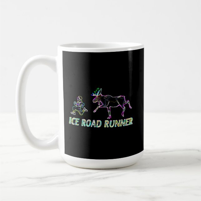 Ice Road Runner Coffee Mug (Left)