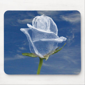 Ice Rose Mouse Pad