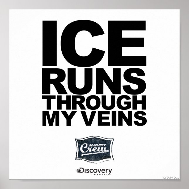 Ice Runs Poster (Front)