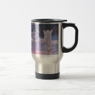 Ice Sculpture Sporting Artist Carving Arctic Gifts Travel Mug