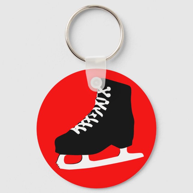 ice skate key ring (Front)