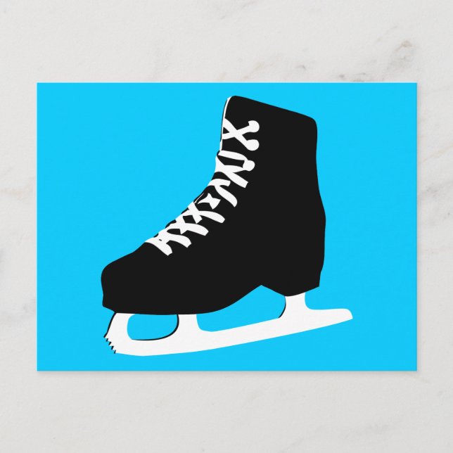 ice skate postcard (Front)