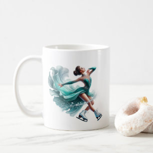 Ice Skater Coffee Mug