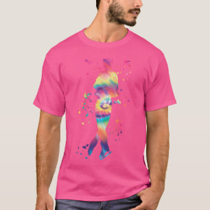 Ice Skater Figure Skating Colourful Girls Ice Skat T-Shirt