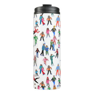 Ice-skaters  large coffee mug