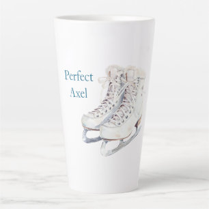 Ice Skates Axel Latte Mug