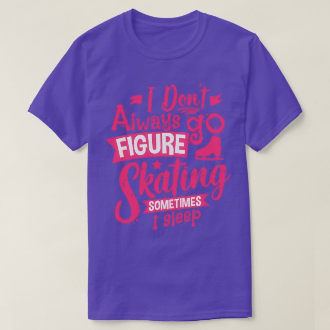 Ice Skates Figure Skating 1 T-Shirt (Design Front)