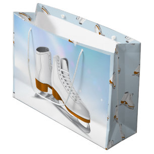 Ice Skates Large Gift Bag