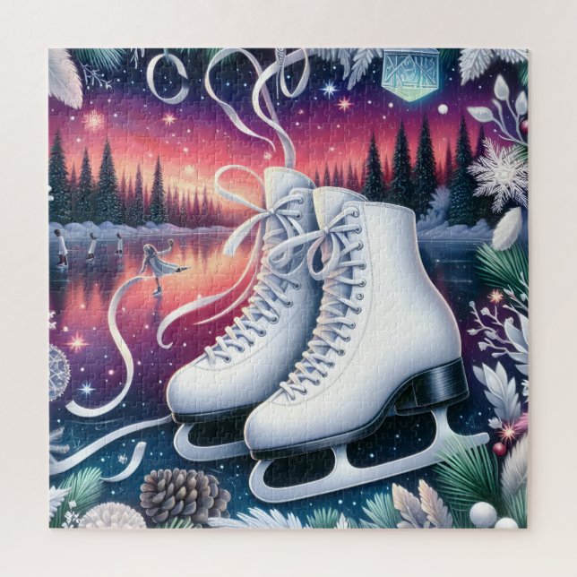 Ice Skates Puzzle (Vertical)