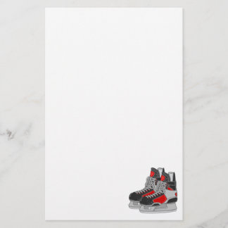 Ice Skates Stationery