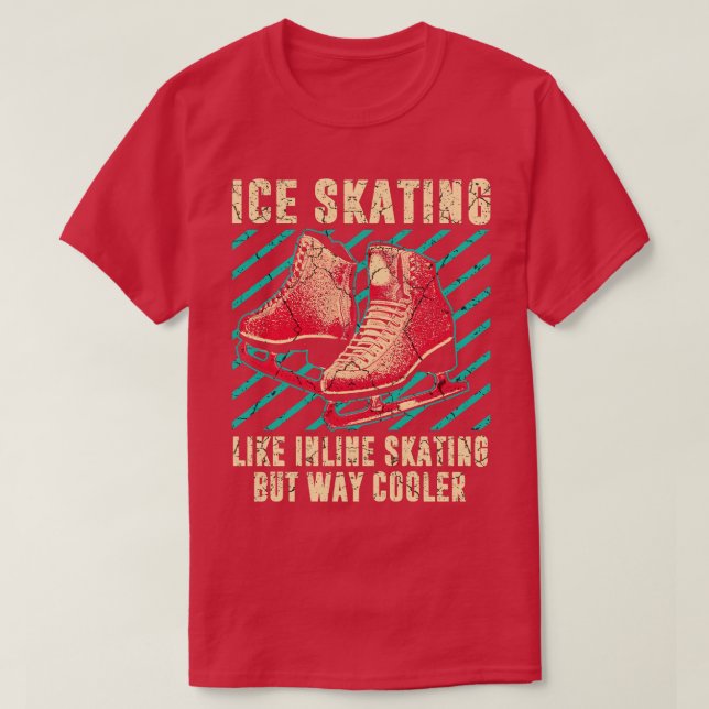 Ice Skating 3 T-Shirt (Design Front)