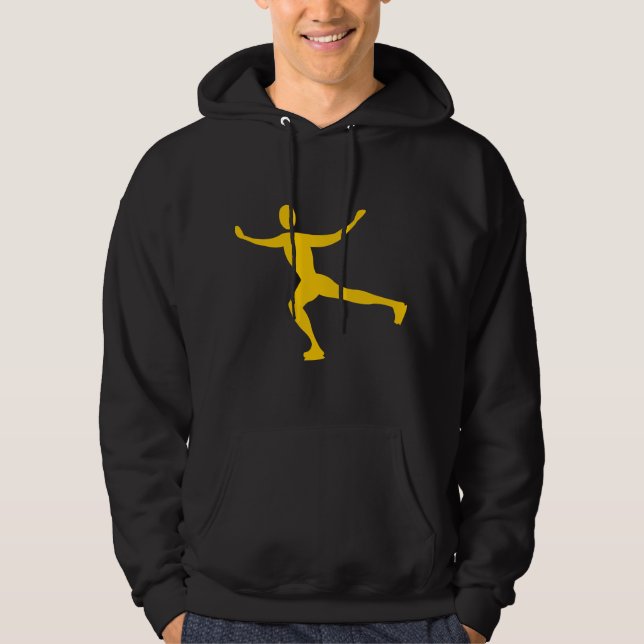 Ice Skating - Amber Hoodie (Front)