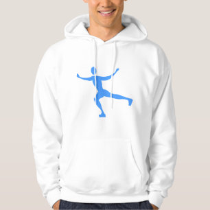 Ice Skating - Baby Blue Hoodie