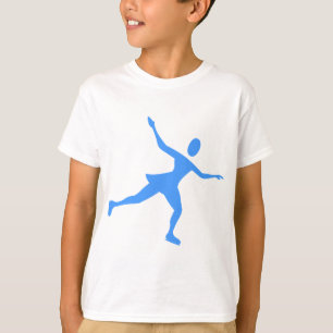 Ice Skating - Baby Blue T-Shirt