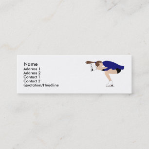 Ice Skating Business Card - Customisable!