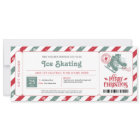 Ice Skating Christmas Gift Voucher