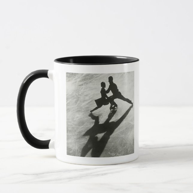 Ice Skating Couple Mug (Left)