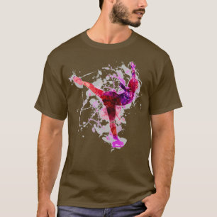 ice skating dance girl ice rink t mask child T-Shirt