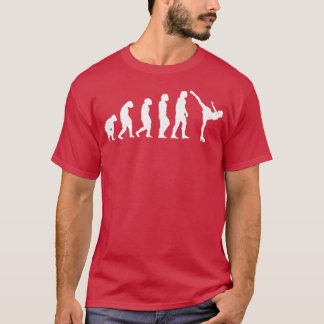 Ice skating evolution skate development winter T-Shirt