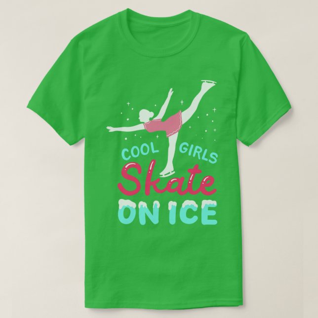 Ice Skating Figure Skating Ice Skater T-Shirt (Design Front)