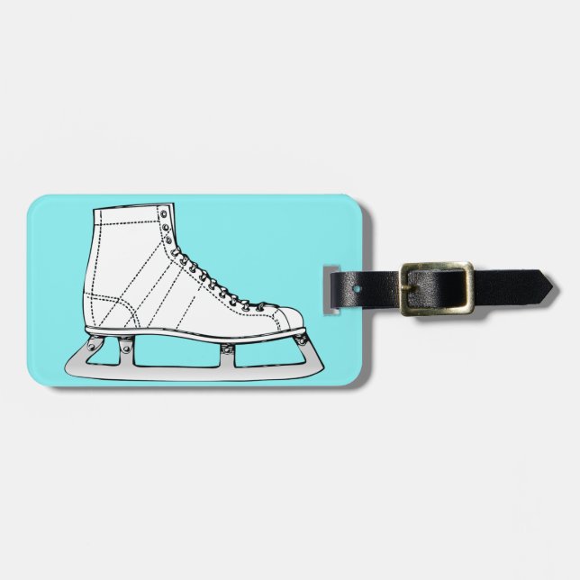 Ice Skating Figure skating Luggage Tag (Front Horizontal)