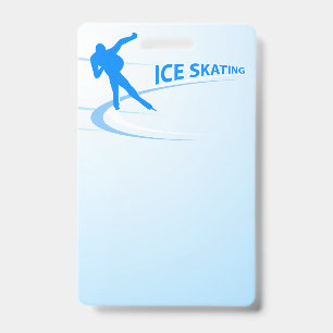 Ice Skating ID Badge