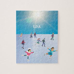 Ice Skating  Jigsaw Puzzle