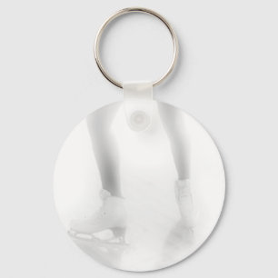 Ice skating key ring