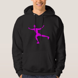 Ice Skating - Magenta Hoodie