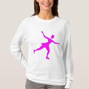 Ice Skating - Magenta T-Shirt