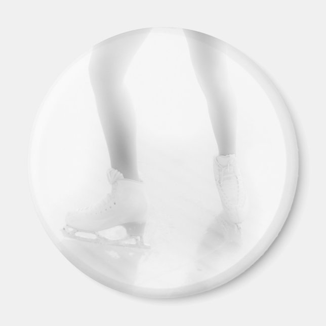 Ice skating magnet (Front)