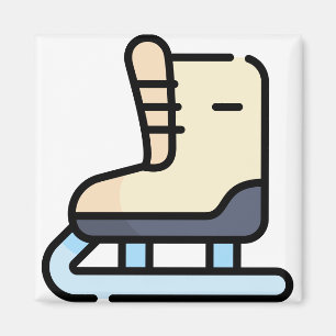 ice skating magnet