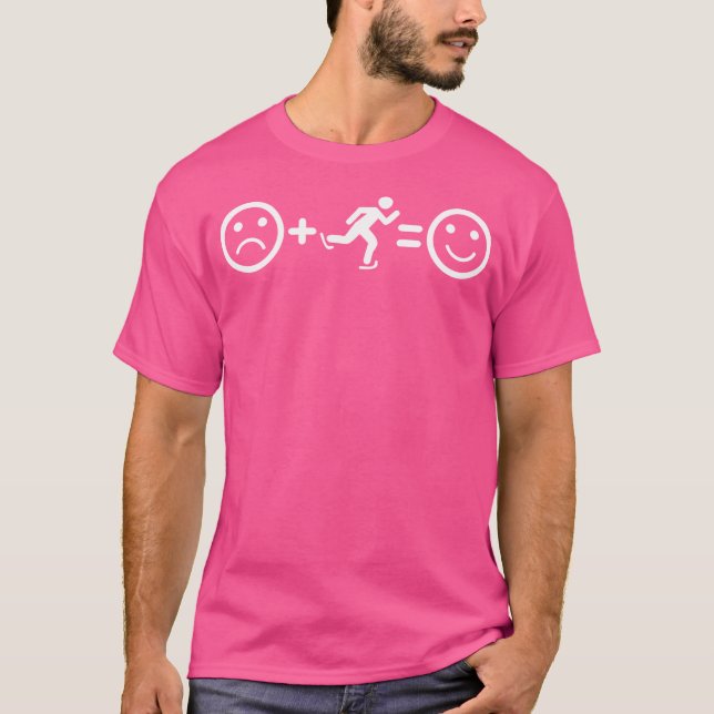 Ice Skating Makes Me Happy Ice Skating T-Shirt (Front)