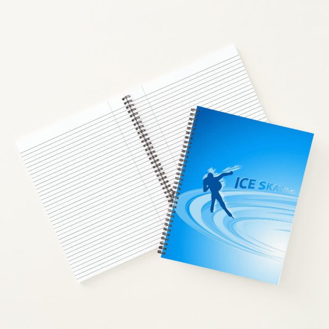 Ice Skating Notebook (Inside)