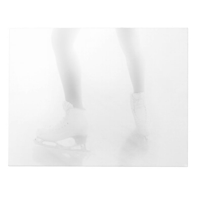 Ice skating notepad (Front)